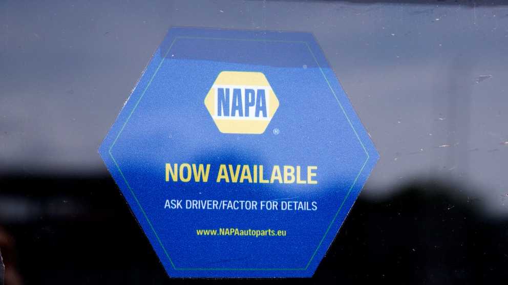 Napa logo showing stock available
